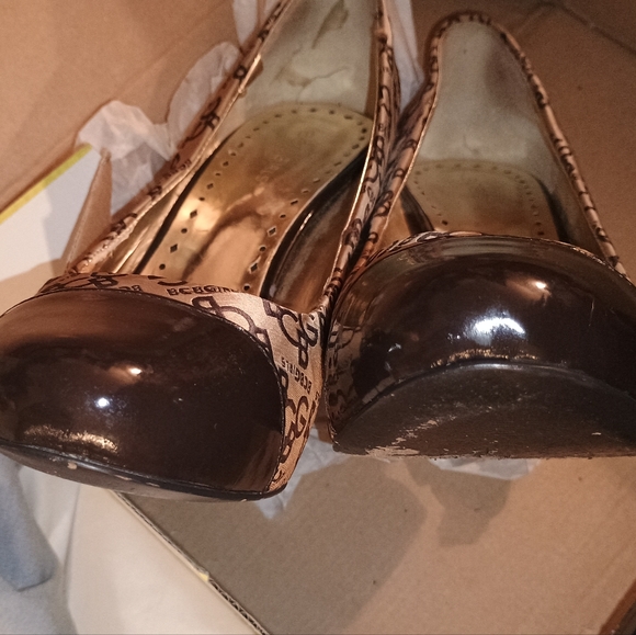 BCBG Girls Brown Heels - Picture 3 of 12